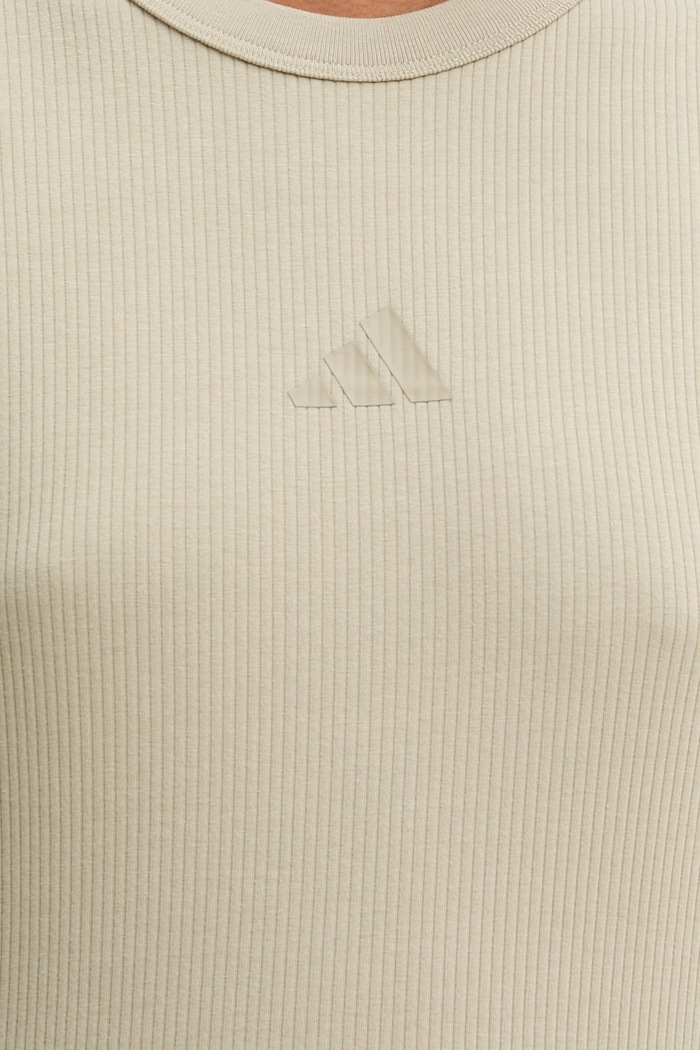 adidas šaty s bavlnou KD6586 zelená