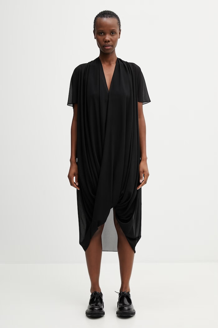 MM6 Maison Margiela rochie negru S52DG0034.M35468.900