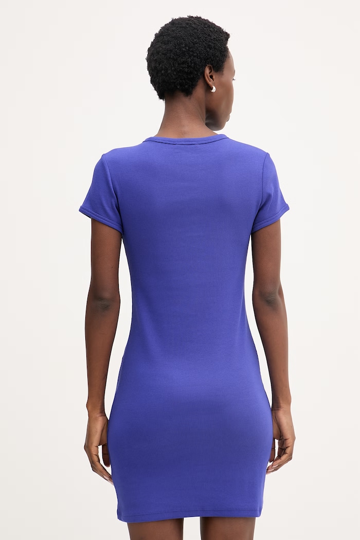 Îmbrăcăminte Calvin Klein Jeans rochie LV047F241G albastru