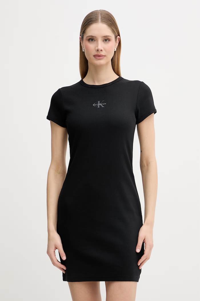 Calvin Klein Jeans rochie negru LV047F241G