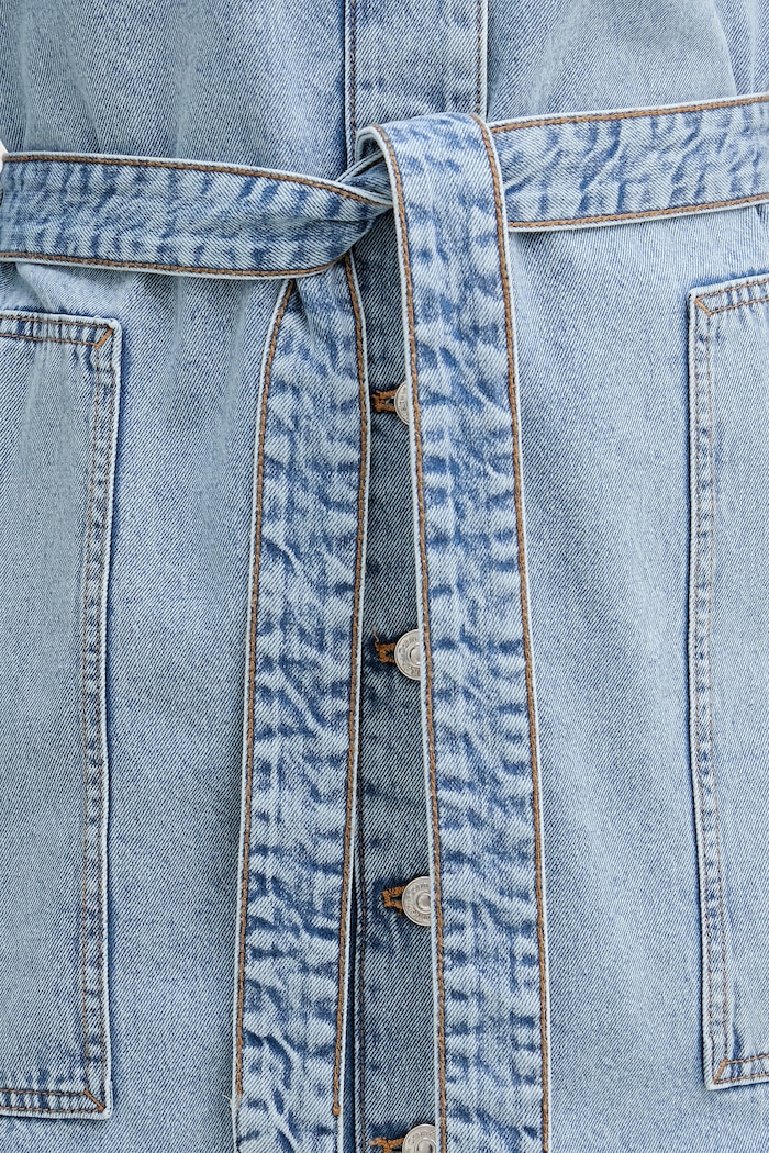 Calvin Klein Jeans Šaty rifľové LV047F671G modrá
