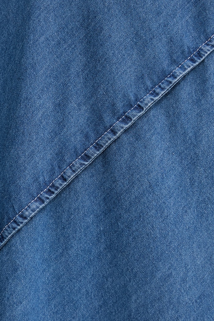 Calvin Klein Jeans letné šaty rifľové LV047F748G modrá