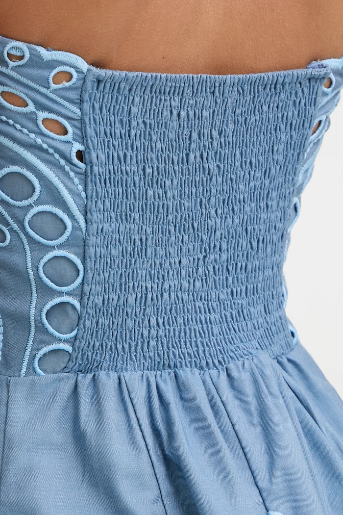 Charo Ruiz Ibiza rochie Bail 263601 albastru