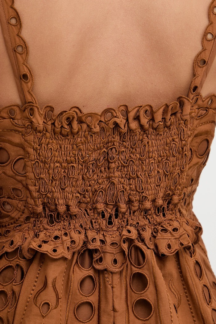 Φόρεμα Charo Ruiz Ibiza Zeph 263603 καφέ