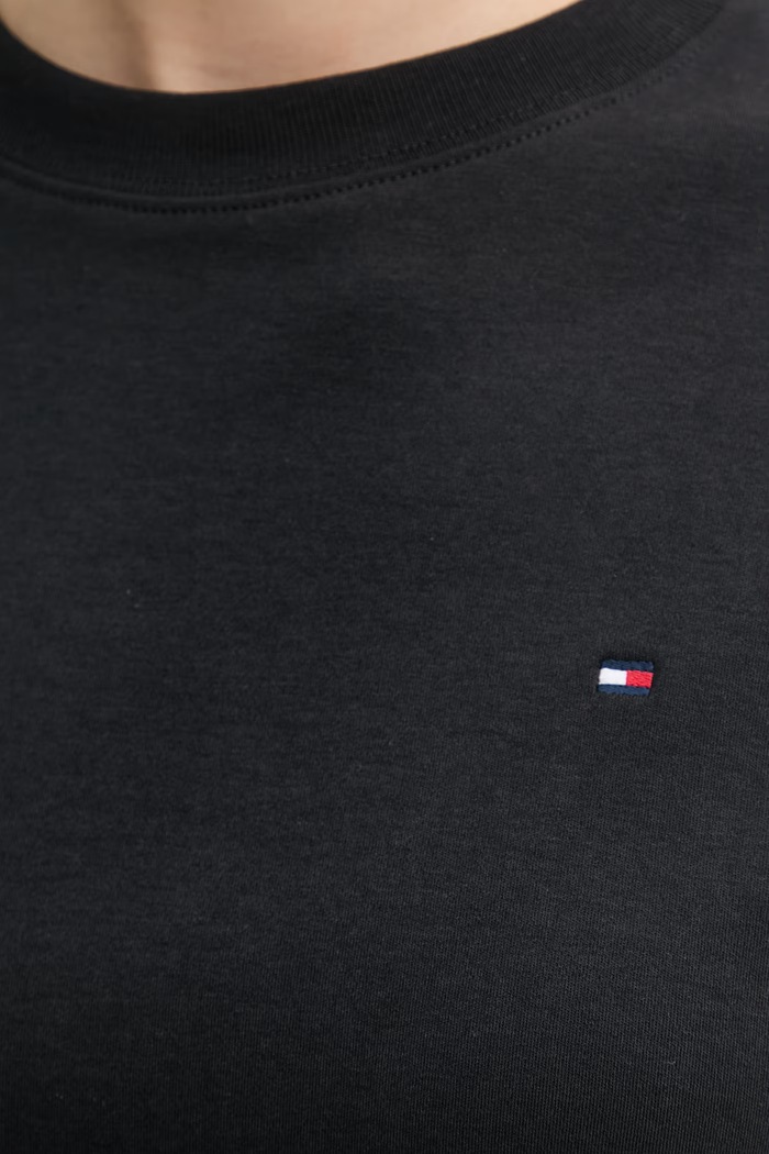 Tommy Hilfiger bavlnený WW0WW49772 čierna