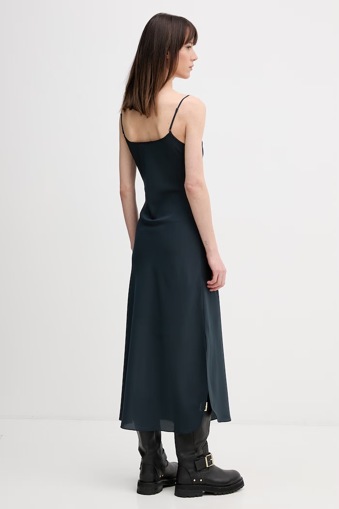 Îmbrăcăminte AllSaints rochie HADLEY W039DZ bleumarin