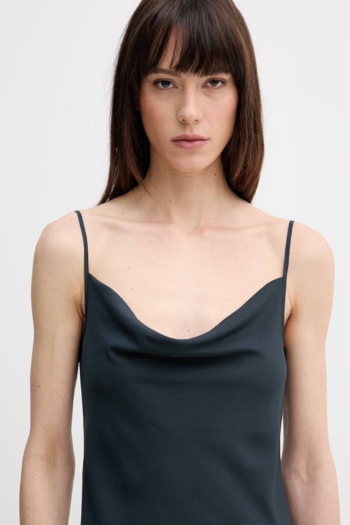AllSaints rochie HADLEY bleumarin W039DZ