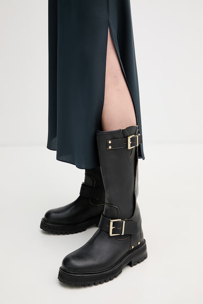 AllSaints rochie HADLEY W039DZ bleumarin