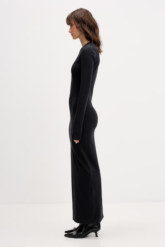 Φόρεμα VETEMENTS WE76DR540B μαύρο SS26