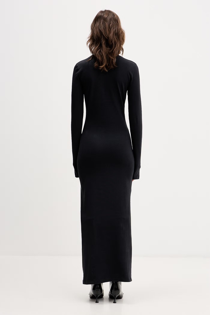 Ρούχα Φόρεμα VETEMENTS WE76DR540B μαύρο