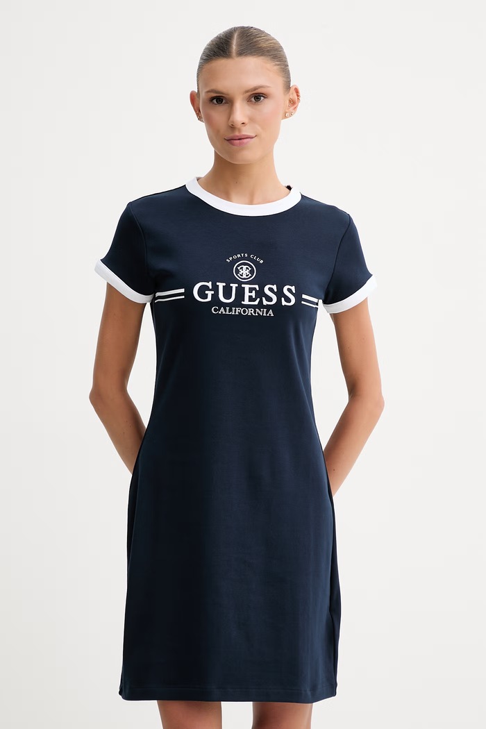Guess šaty MILA námořnická modř V6GK05.K2988