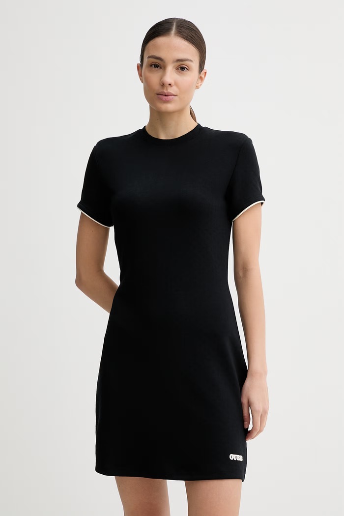Guess šaty CLARA čierna V6GK07.K3002