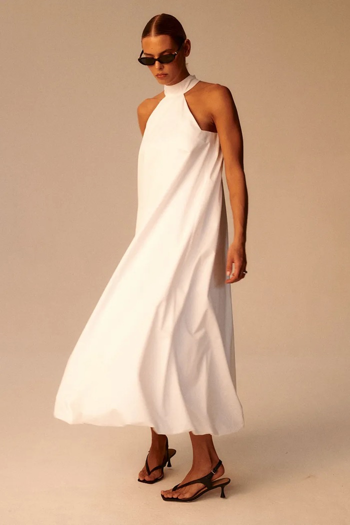 Undress Code rochie bumbac Lana Dress 1180UC alb