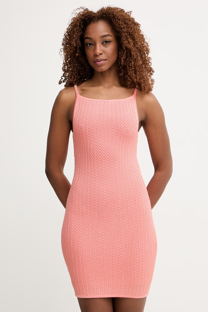 Guess rochie JEN portocaliu W6GKAA.Z0783