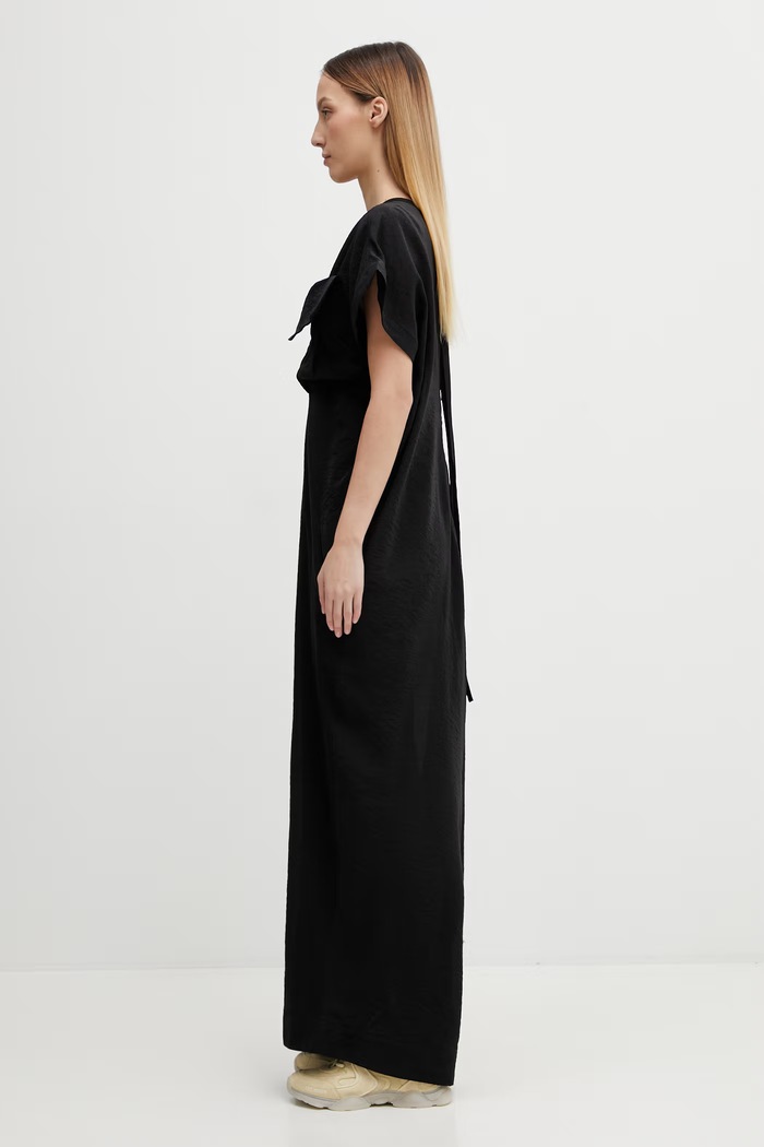 Kombinezon s dodatkom lana Y-3 W UT DRESS KS2456 crna SS26