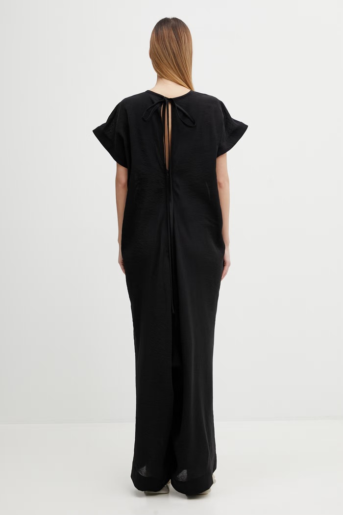 Odjeća Kombinezon s dodatkom lana Y-3 W UT DRESS KS2456 crna