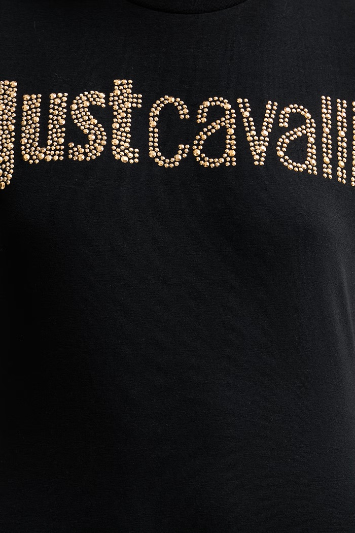 Рокля Just Cavalli 80PAOE21.CJ112 черен