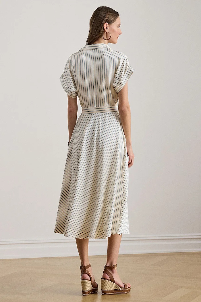 Lauren Ralph Lauren rochie 200P08876 bej SS26