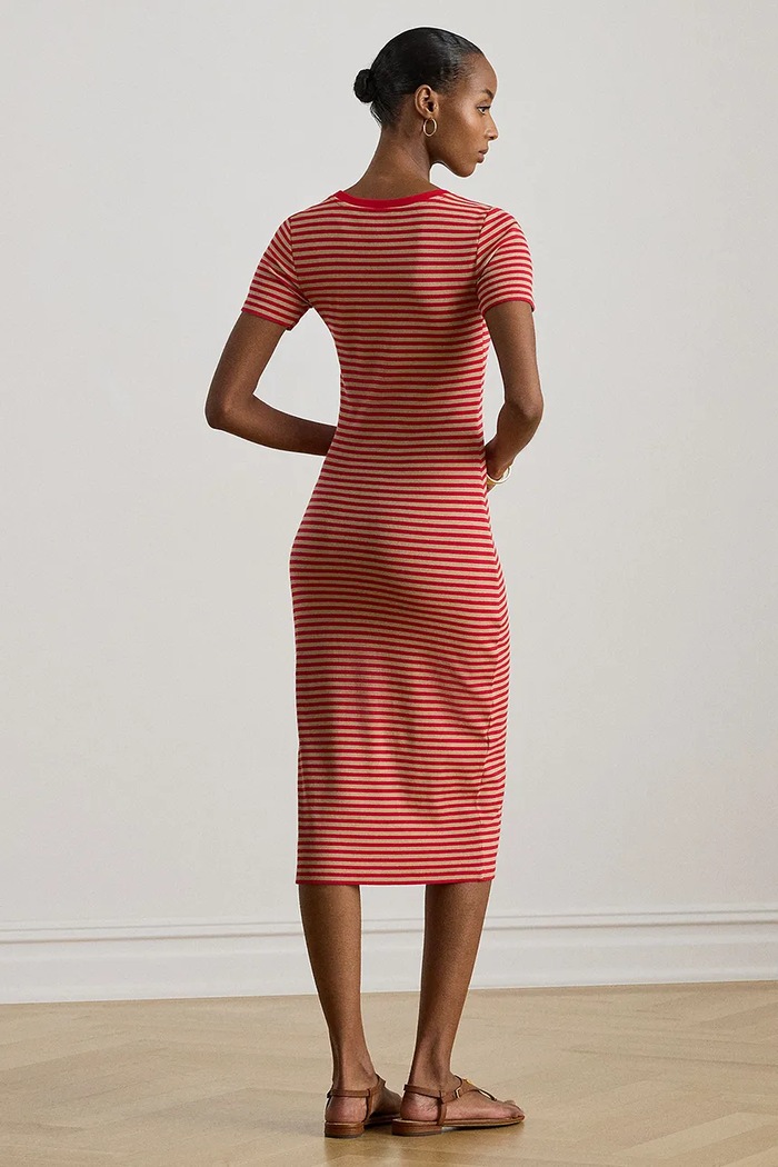 Φόρεμα Lauren Ralph Lauren 200B21697 κόκκινο SS26