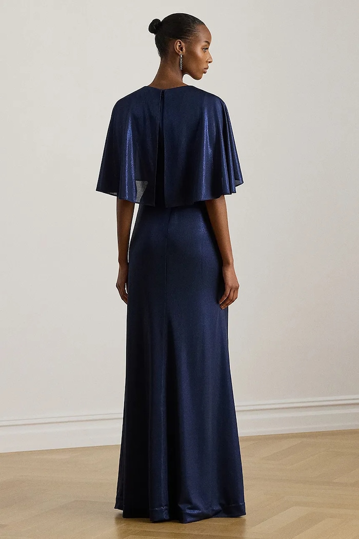 Рокля Lauren Ralph Lauren 253P04061 тъмносин SS26