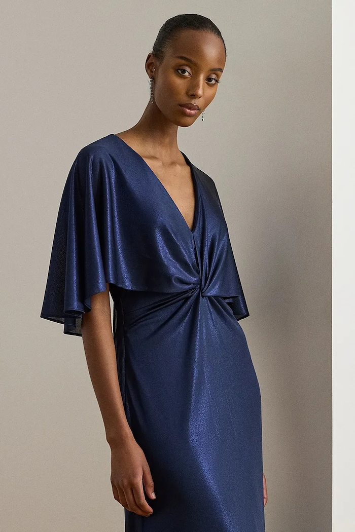 Дрехи Рокля Lauren Ralph Lauren 253P04061 тъмносин