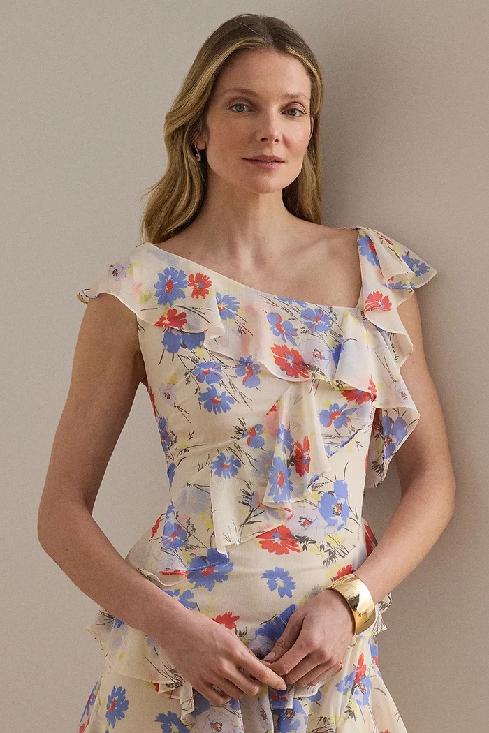 Îmbrăcăminte Lauren Ralph Lauren rochie 253P08755 bej