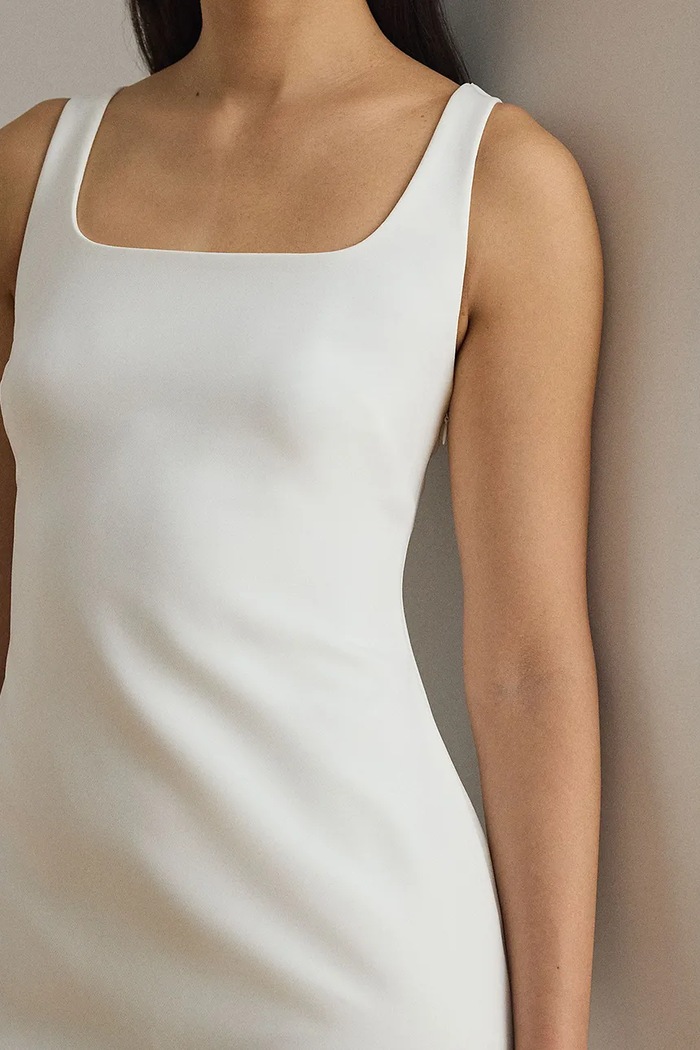 Lauren Ralph Lauren φόρεμα λευκό 253P08933