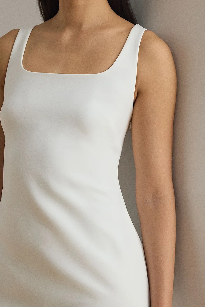 Lauren Ralph Lauren φόρεμα λευκό 253P08933