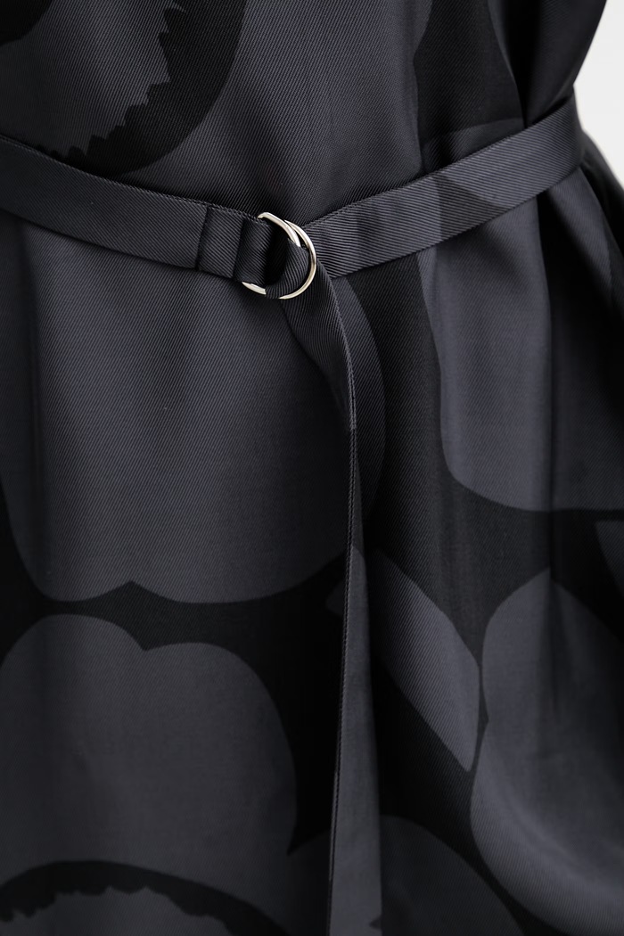 Marimekko rochie din vâscoză 095132 negru