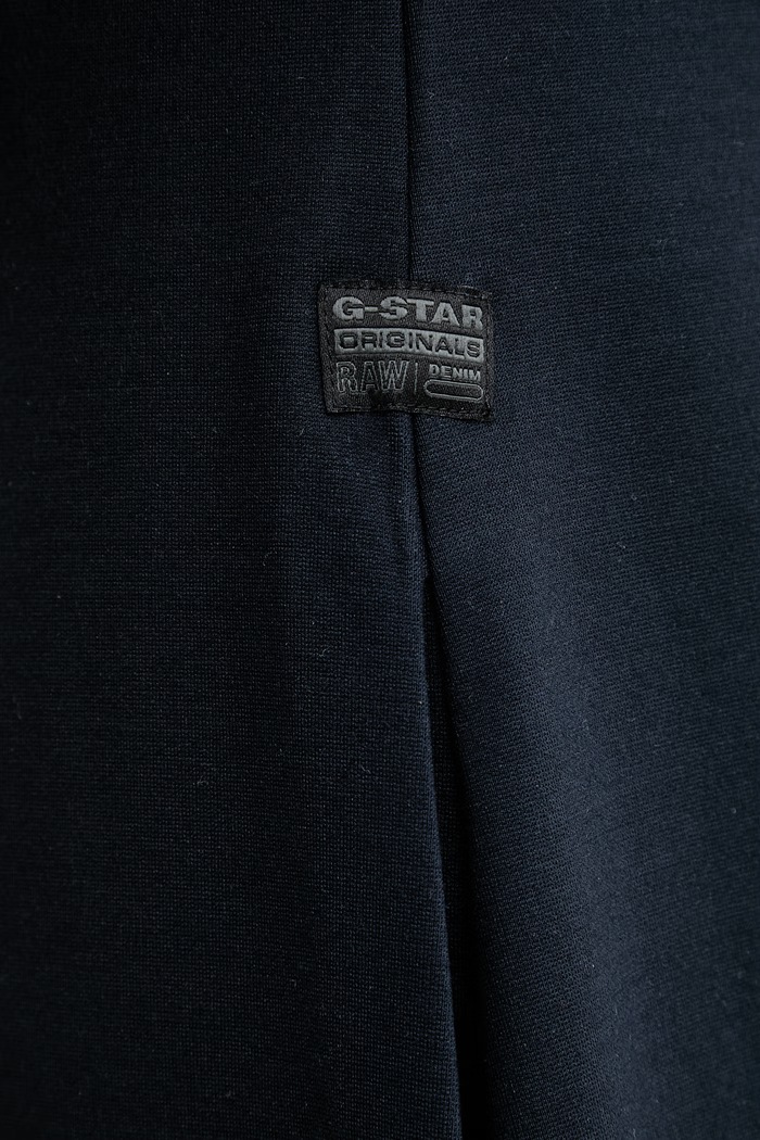 G-Star Φόρεμα με βισκόζη Soft sculpt fit flare D28665.E406 σκούρο μπλε