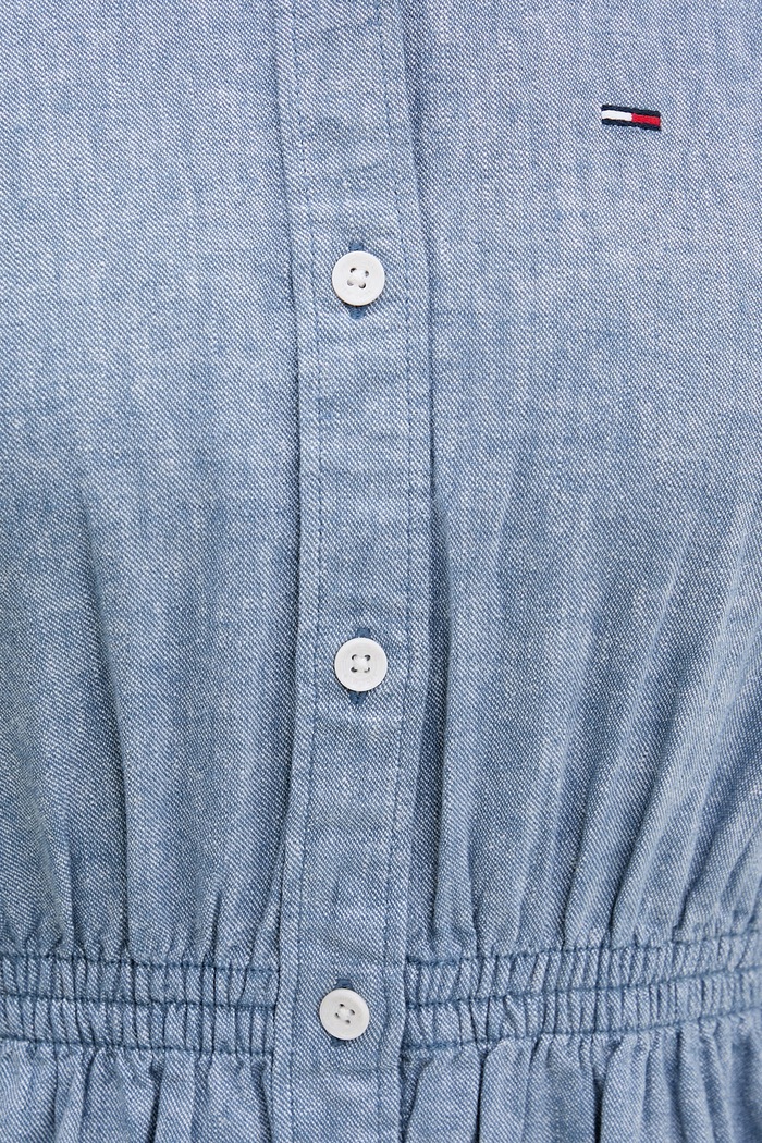 Tommy Jeans sukienka letnia jeansowa DW0DW18556