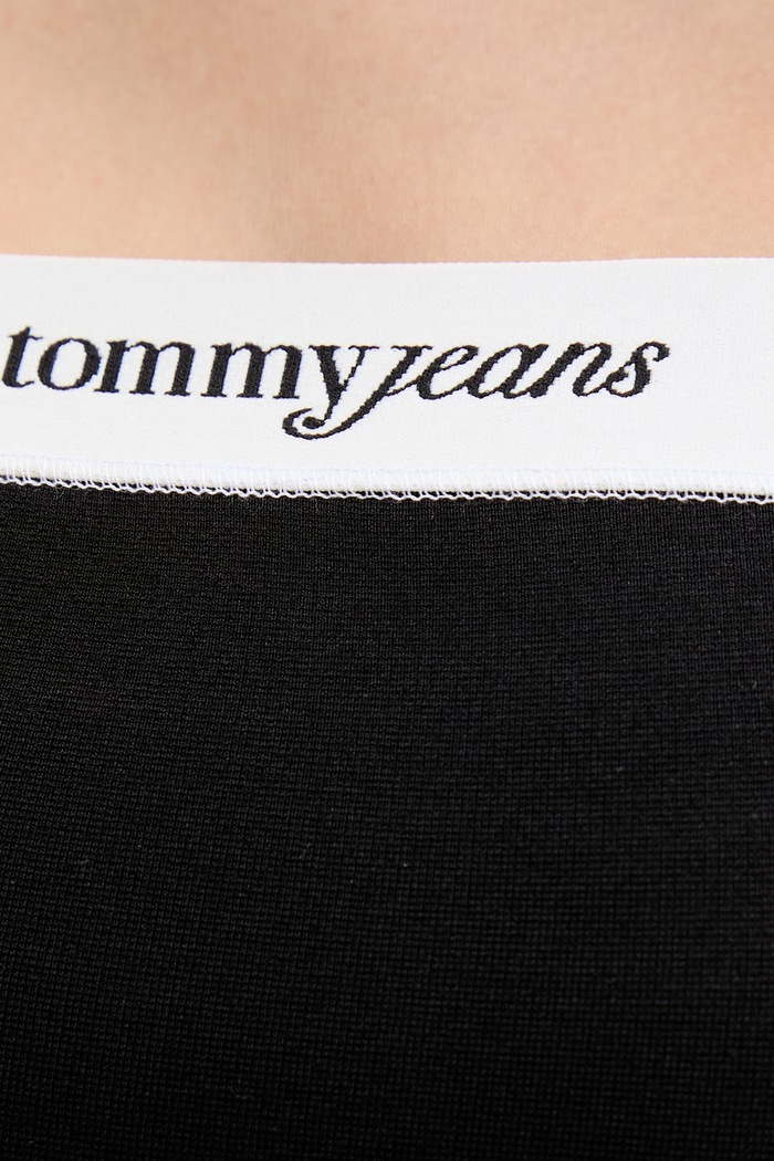 Tommy Jeans лятна рокля с вискоза DW0DW22337 черен