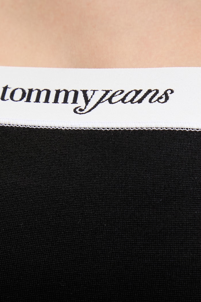 Tommy Jeans лятна рокля с вискоза DW0DW22337 черен