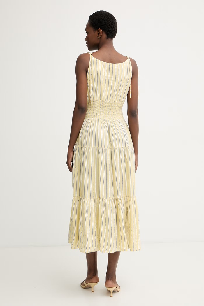Îmbrăcăminte Tommy Hilfiger rochie de vară WW0WW51052 galben