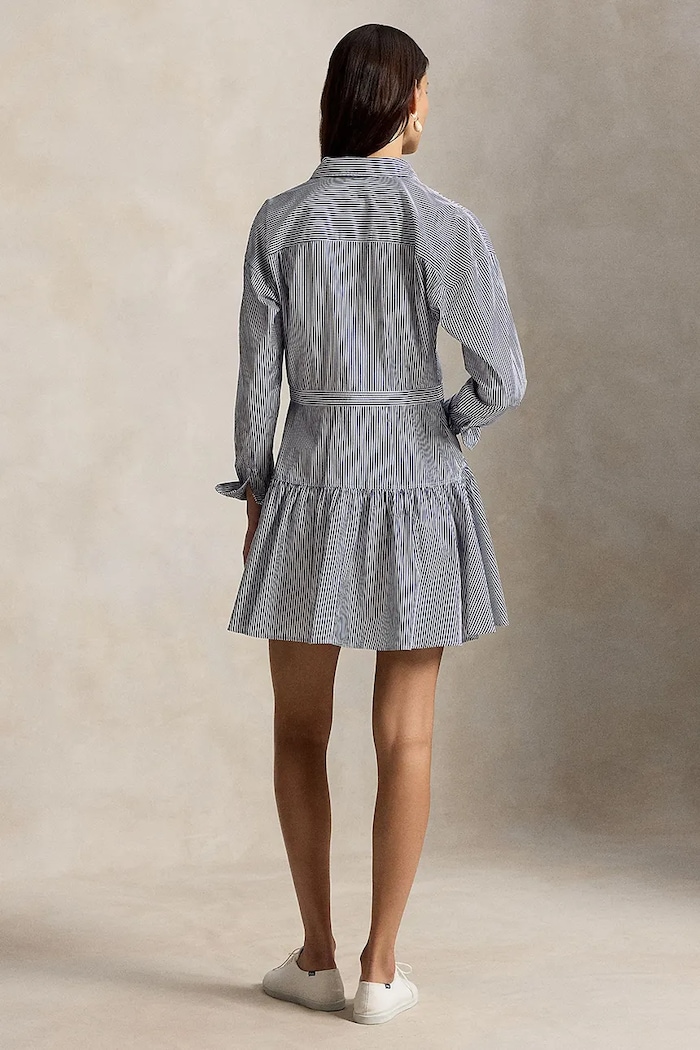 Polo Ralph Lauren sukienka bawełniana 211B22754 niebieski SS26