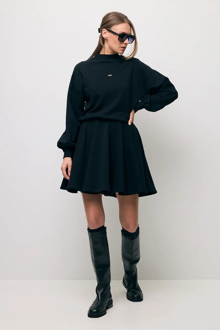 Bizuu sukienka FOXI FOXI.CZARNY czarny SS26