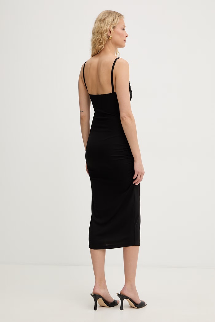 Just Cavalli rochie neagră 80PAO904.J0253 negru SS26