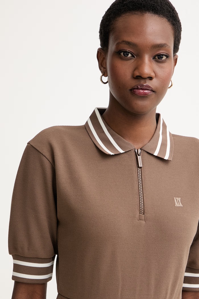 Armani Exchange šaty hnedá XW001739.AF13401