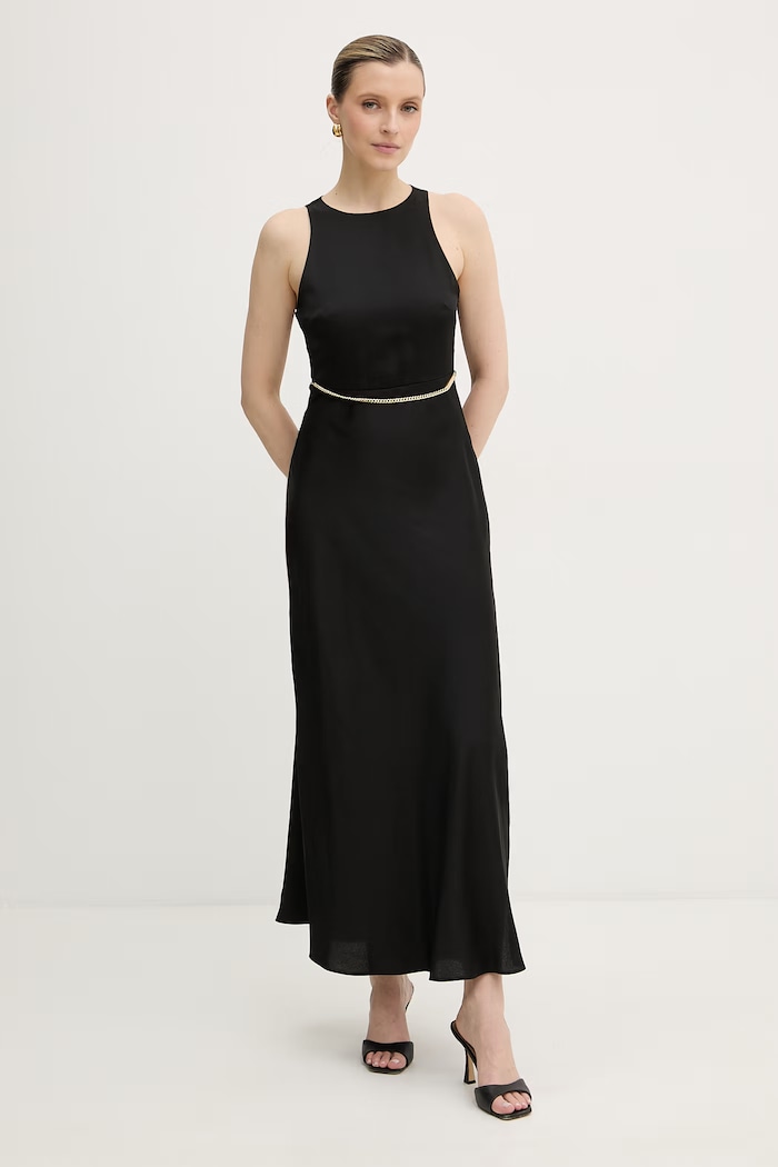 Armani Exchange šaty čierna XW001971.AF21553