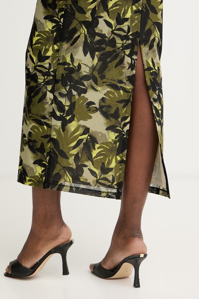 Armani Exchange rochie XW002054.AF21292 verde