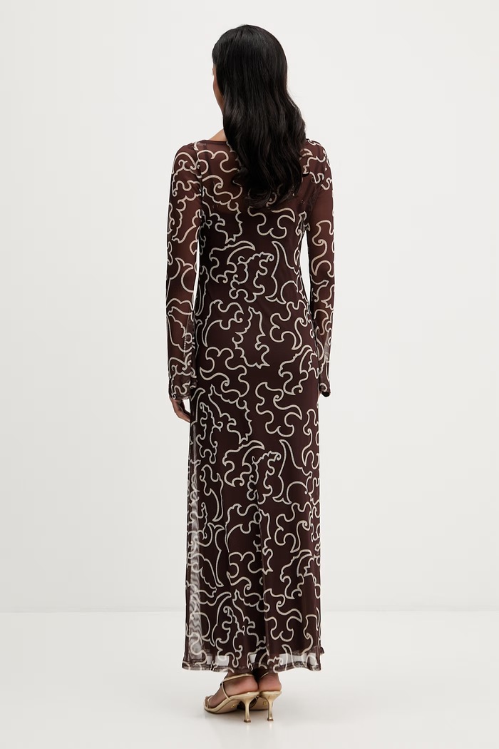 Îmbrăcăminte Never Fully Dressed rochie NFDDR3207 maro