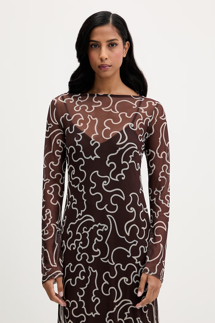 Never Fully Dressed rochie maro NFDDR3207