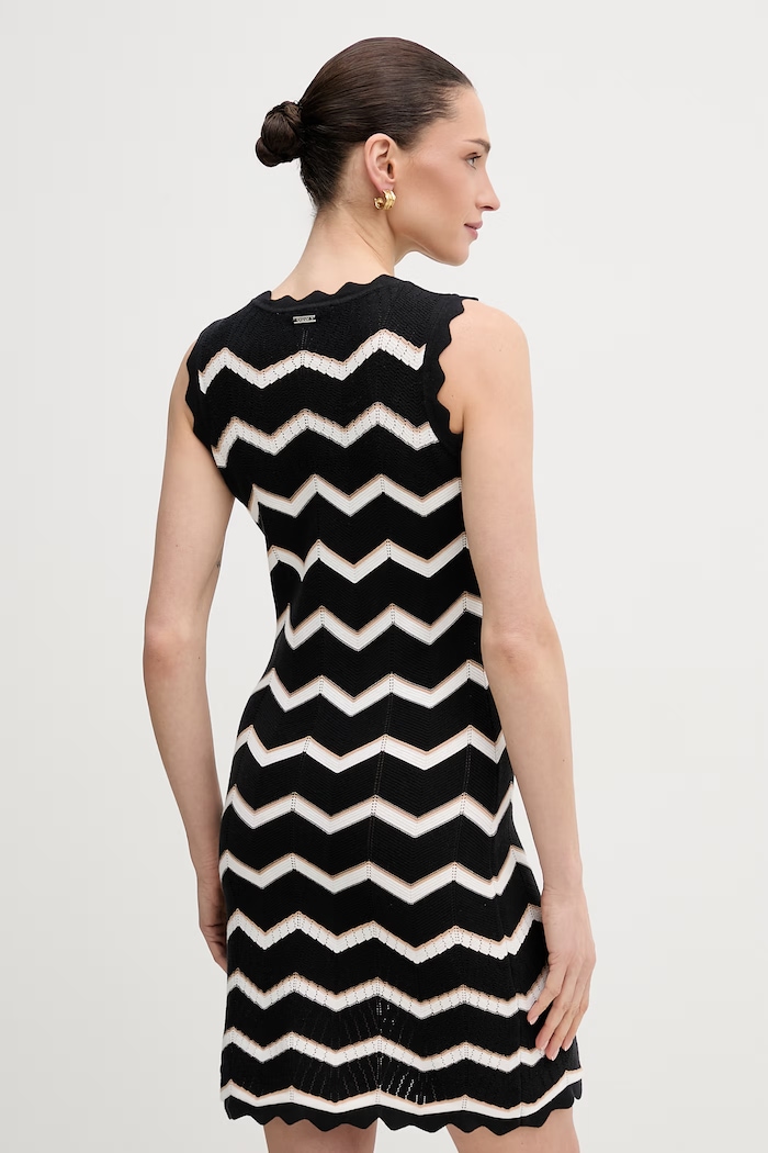 Oblečenie Bavlnené šaty Dkny DJ6R0205 čierna