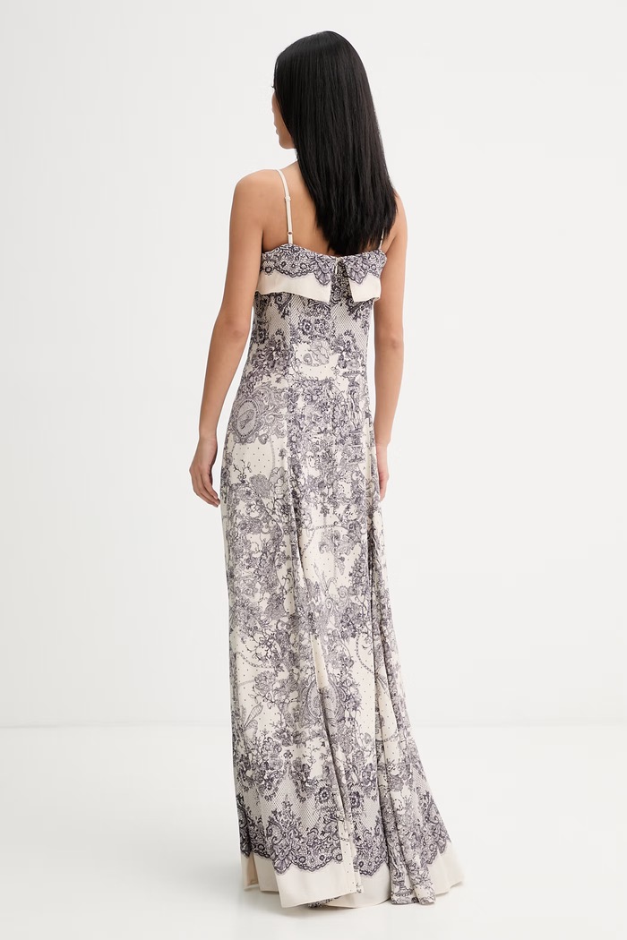 Îmbrăcăminte Blugirl Blumarine rochie din vâscoză RA6160.T523A bej