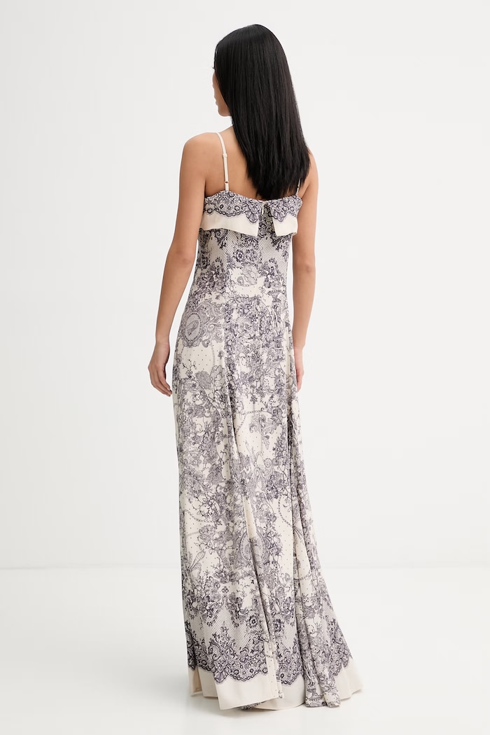 Îmbrăcăminte Blugirl Blumarine rochie din vâscoză RA6160.T523A bej