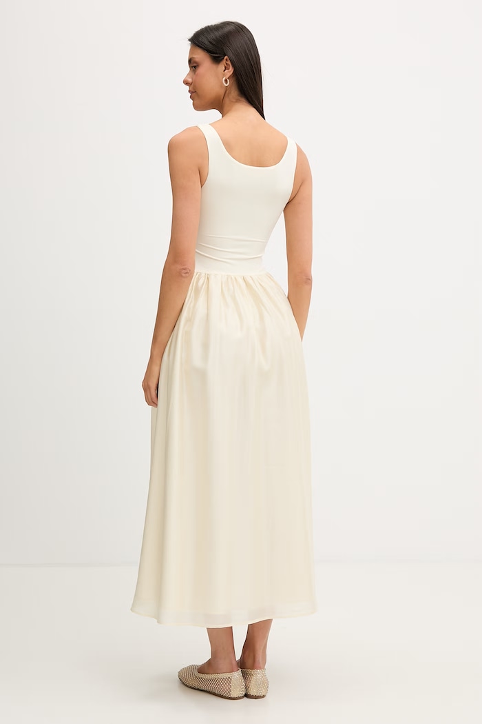 Îmbrăcăminte Bardot rochie princess 60385DB bej