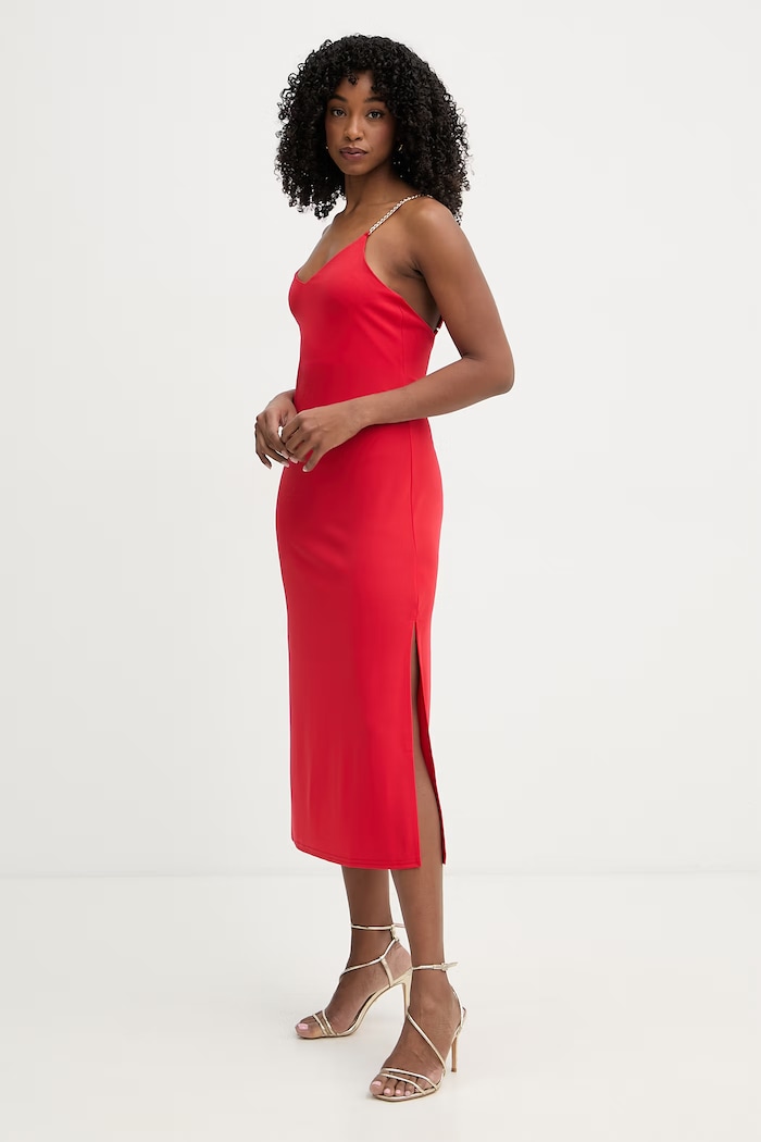 Morgan rochie 261.RYAN rosu SS26