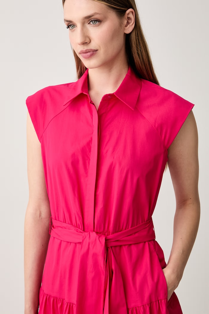 Pedro del Hierro ljetna haljina od pamuka roza 3813579