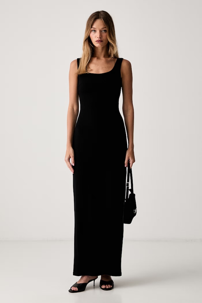 Le Privé sukienka LIV NOIR LP00778 czarny SS26