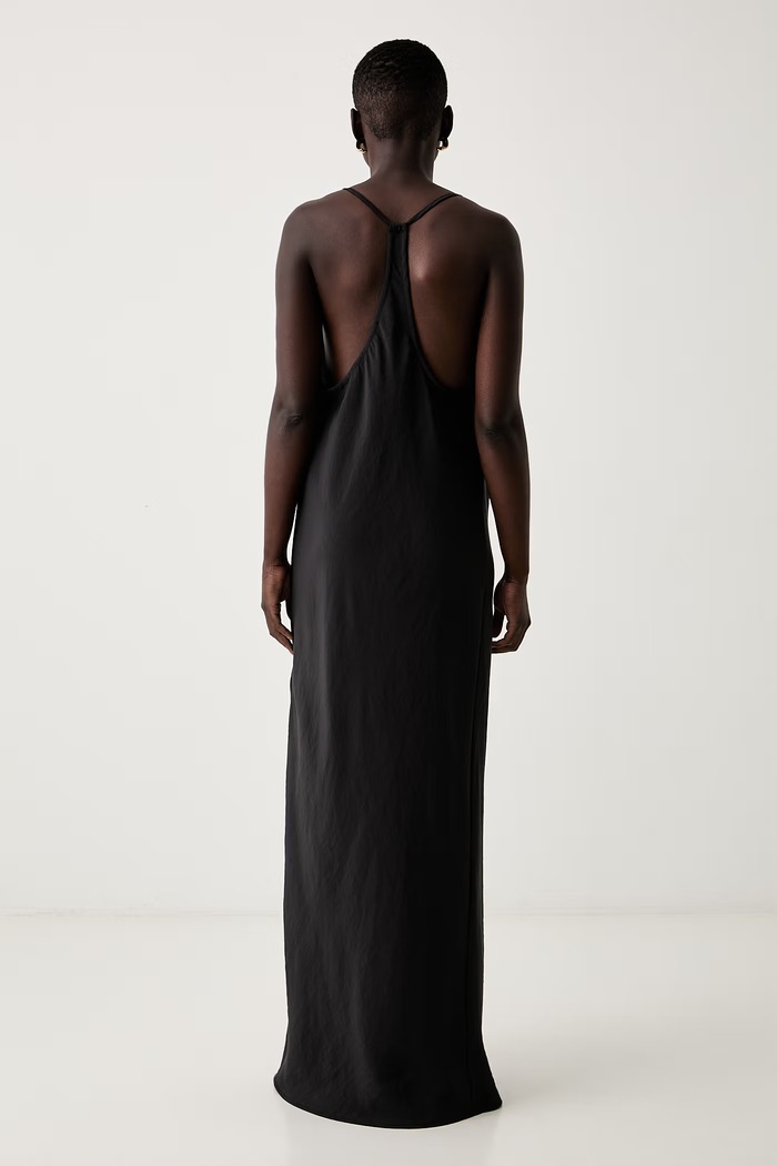 Îmbrăcăminte Haveone rochie de vară cu modal AVS.Q229 negru